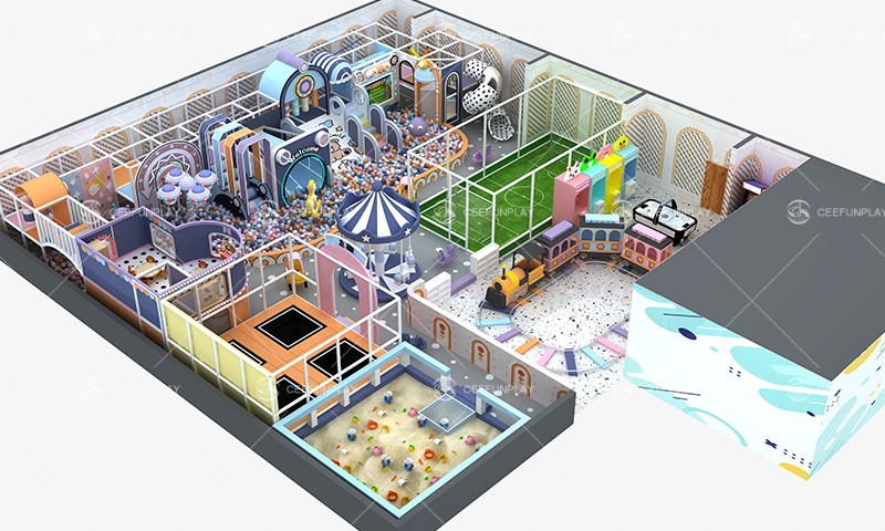 Medium Indoor PlaygroundMid‑Sized Play Equipment for 300–500㎡ Venues